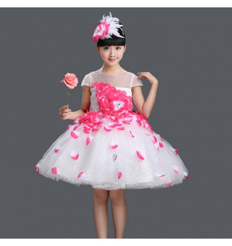 flower girl princess dress