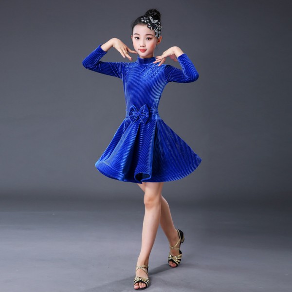 royal blue dress for kids