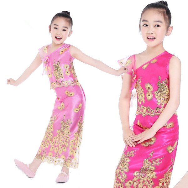 Thai traditional dress for kids hotsell