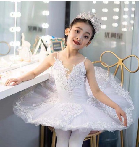 White pancake tutu skirt clearance