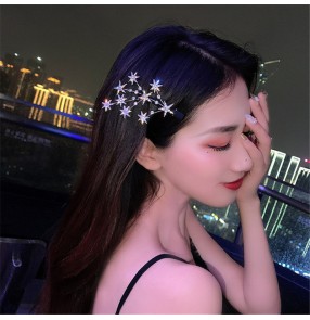 Hairpin side clip for girl side bangs clip Korean fairy Sen super fairy duckbill clip photos video shooting hairpin headdress