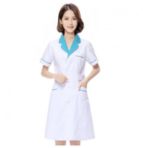 Hospital Doctors Medical top Short-sleeved Uniforms Suits Dental Clinic Beauty Salon Workwear Clothes nursing tops 