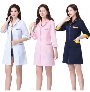 Hospital Nurse uniform doctor tattoo beautician beauty salon long sleeve short sleeve surgical doctor pharmacy overalls