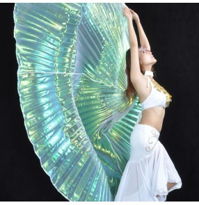 Indian queen Egypt Belly Dance Wings for women Transparent Belly Dance Wings Belly Dance Stage Props for female