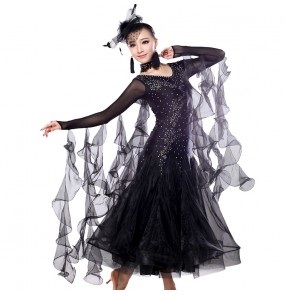 Ballroom dance competition dresses flamenco dresses free shipping beyonce costume waltz