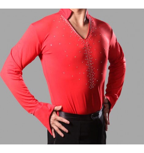 Pink Rhinestone Shirt Sleeves, Men's Short Sleeve T-shirt