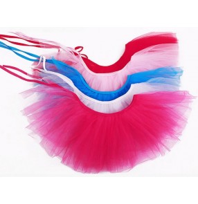 Fuchsia white turquoise red pink black yellow gold Girls kids child children baby tutu ballet skirt cake ballet skirt 