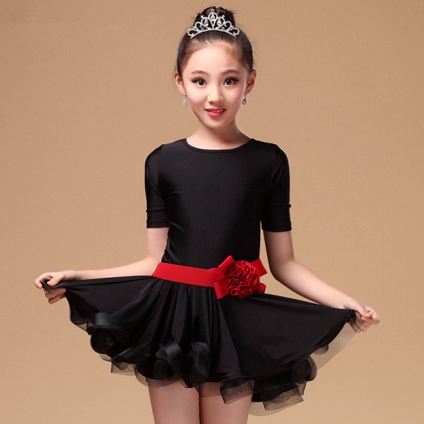 Black Short Dresses for Girls