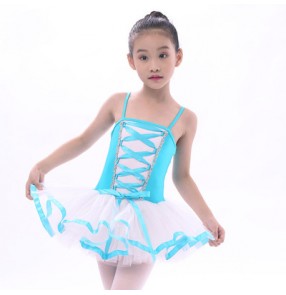 Girls' kids children leotard  tutu skirt ballet dance dress costume 