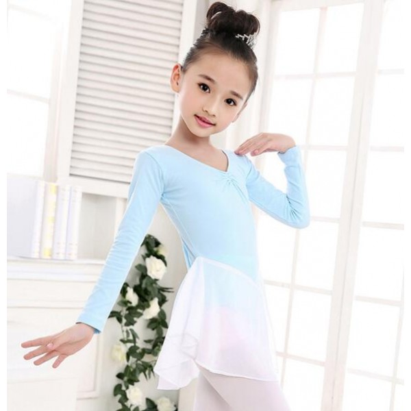 long sleeve dresses for girls pink tutu