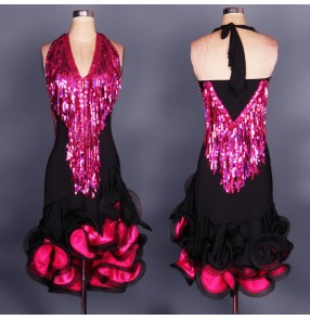  Latin dance dress