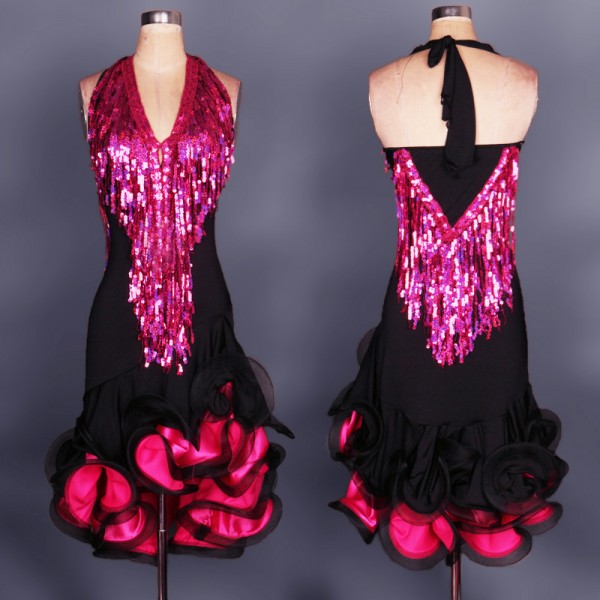 Latin dance dress