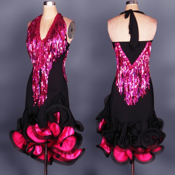 Latin dance dress