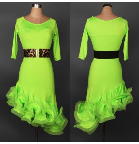 New competition Latin salsa tango Cha cha Dress professional Ballroom Dance Dress