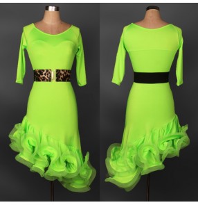 New competition Latin salsa tango Cha cha Dress professional Ballroom Dance Dress