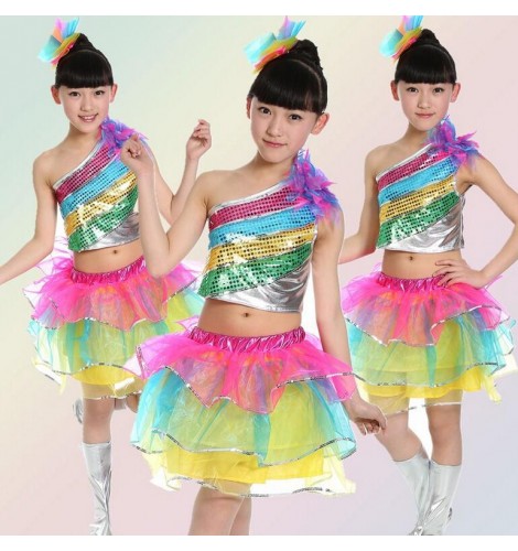 Performance dance dresses top