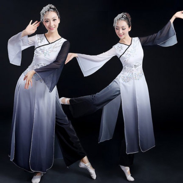 red and white dance costume