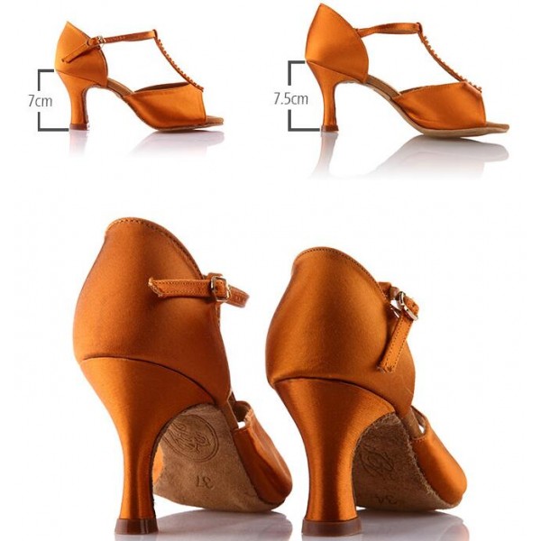 latin dance shoes heel height