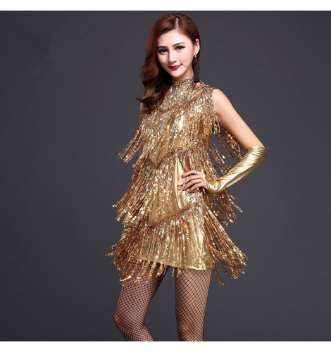 gold clothes women