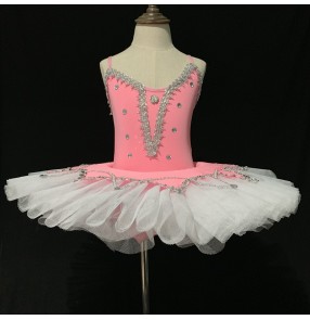 Kids baby tutu skirt ballet dance dresses ballerina little swan lake stage performance ballet dresses