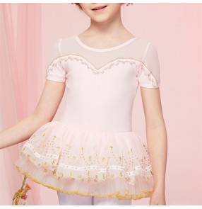 Kids girls pink white black tutu skirts ballet dance dresses toddlers baby gymnastics leotard ballet dance outfits for baby