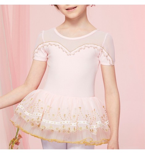 Kids girls pink white black tutu skirts ballet dance dresses toddlers baby gymnastics leotard ballet dance outfits for baby