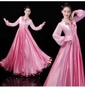 Korean dance costume hanbok Korea Dae Jang Geum traditional palace princess dress costume female