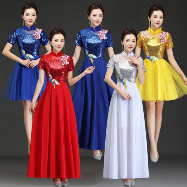 modern party dress for womens