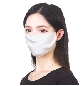 Mulberry silk reusable face mask for women and men dust proof sunscreen mouth mask for unisex