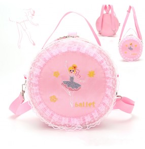 Princess ballet Dance bag girls dance backpack princess fashion shoulder ballet latin dance bag for kids baby