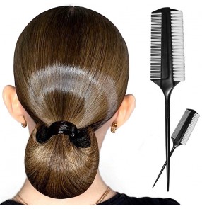 Professional Latin dance comb competition ballroom latin dance professional oil head style high dense hair comb