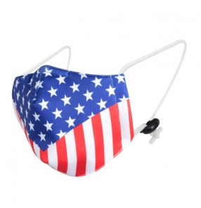 Reusable face mask for women and men dust proof safety protect printed mouth mask