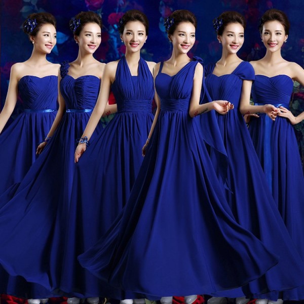 cobalt blue dress for wedding