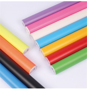 Self Adhesive pvc colorful Wallpaper Furniture Decorative Film Waterproof Shiny Wall Stickers DIY Gift Box Packaging Home Decoration