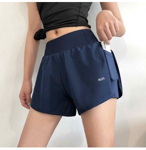 Sports Yoga running shorts women's anti-failure fitness pants loose high waist yoga pants slimming running pants outside casual pants