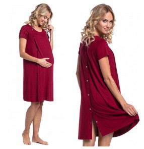 summer Maternity dress plus size casual dress pregnant dress pregnancy women clothing 