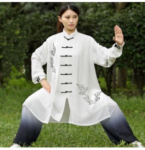 Tai Chi suit Xiangyun three-piece suit Taijiquan performance competition practice clothing gradient color performance suit