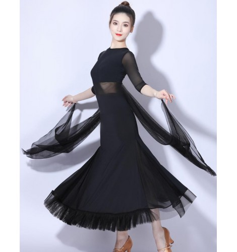 Standard Ballroom Dance Dresses Women's Waltz Dance Clothing Tango Practice  Dress Modern Dance Wear for Performance : : Clothing, Shoes &  Accessories