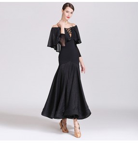 Women's ballroom dresses abito da ballo da donna flamenco waltz tango dancing dresses