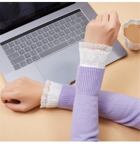 women's girls Fashion Korean false detachable sleeve cuffs decorative shirt sleeves Mysterious decorated Lace false Sleeve Decorated Cuffs detachable cuffs for sweater