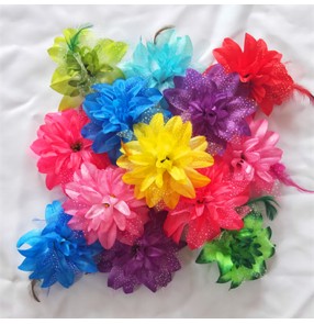 Women's girls stage performance head flowers modern dance folk dance drama cosplay headdress