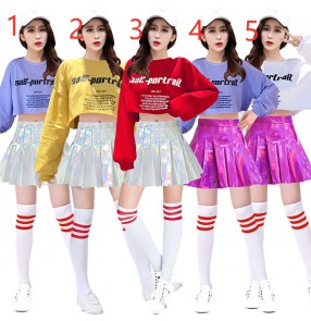 Women's jazz Dance Games Cheerleading Street Dance costumes Jazz Dance Cheerleading Costume Female gogo dancers Performance Costume