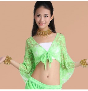 Women's jazz dance stage performance latin dance  belly performance accessories wrap chest with bra pad one size 