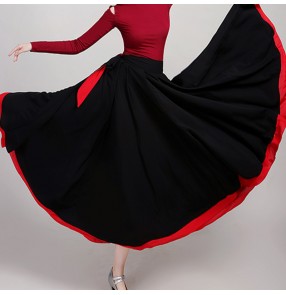 Women's modern dance skirts exercises practice ballet dance costumes Mongolian dace skirts 