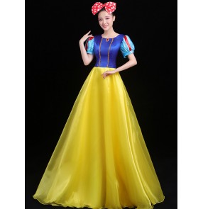 Women's princess modern dance dress palace drama cosplay dresses 